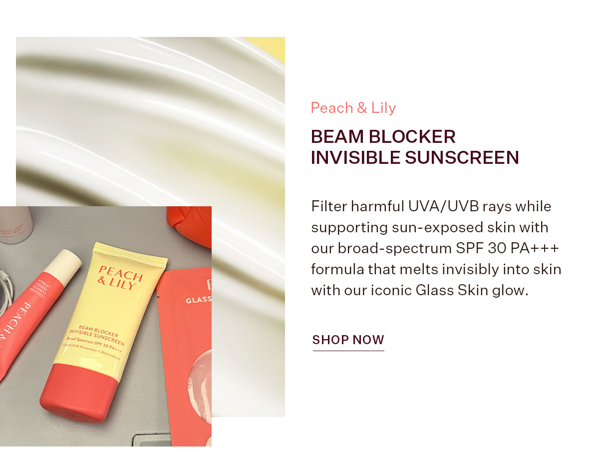 Beam Blocker Invisible Sunscreen