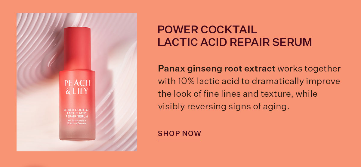 Power Cocktail Lactic Acid Repair Serum