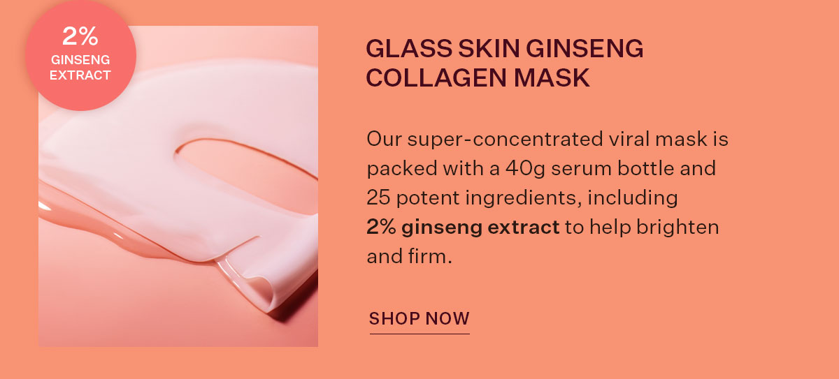 Glass Skin Ginseng Collagen Mask