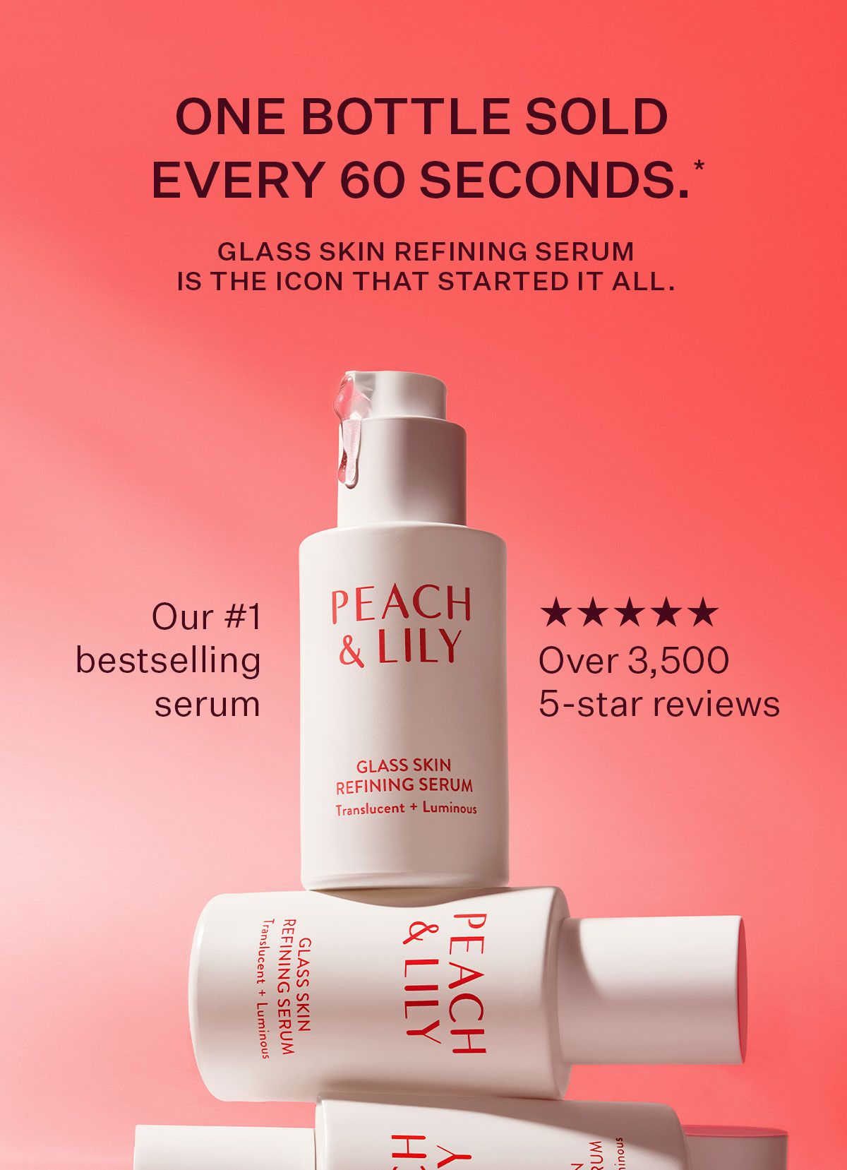 Glass Skin Refining Serum is the icon that started it all.
