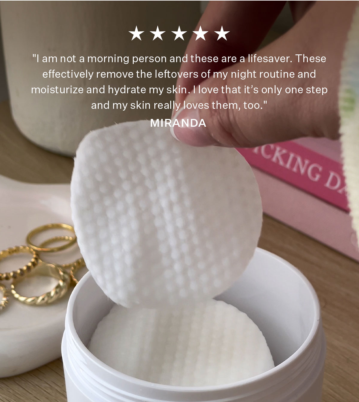 Lazy Day All-In-One Moisture Pads