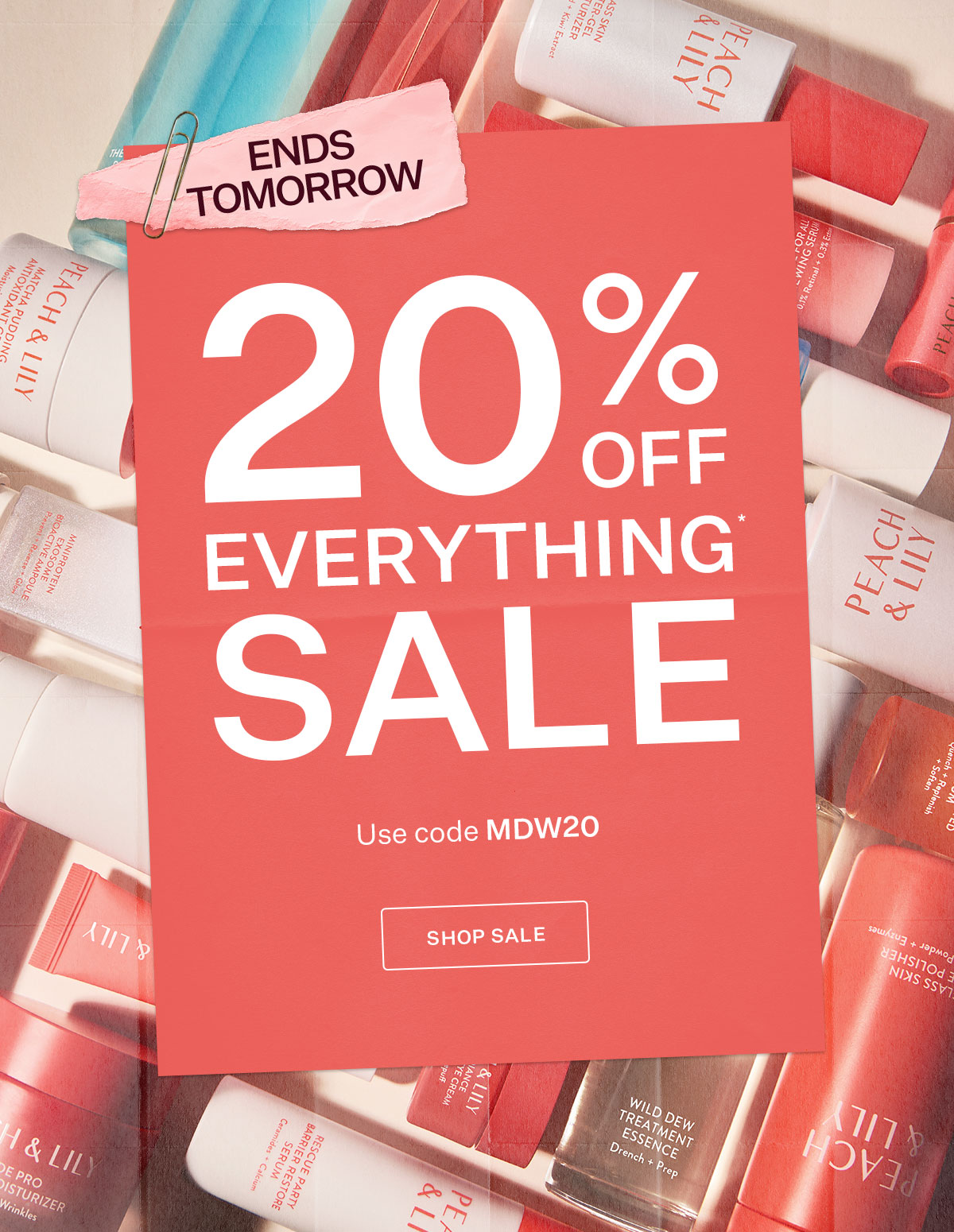 20% Off Everything* Sale - Use code MDW20
