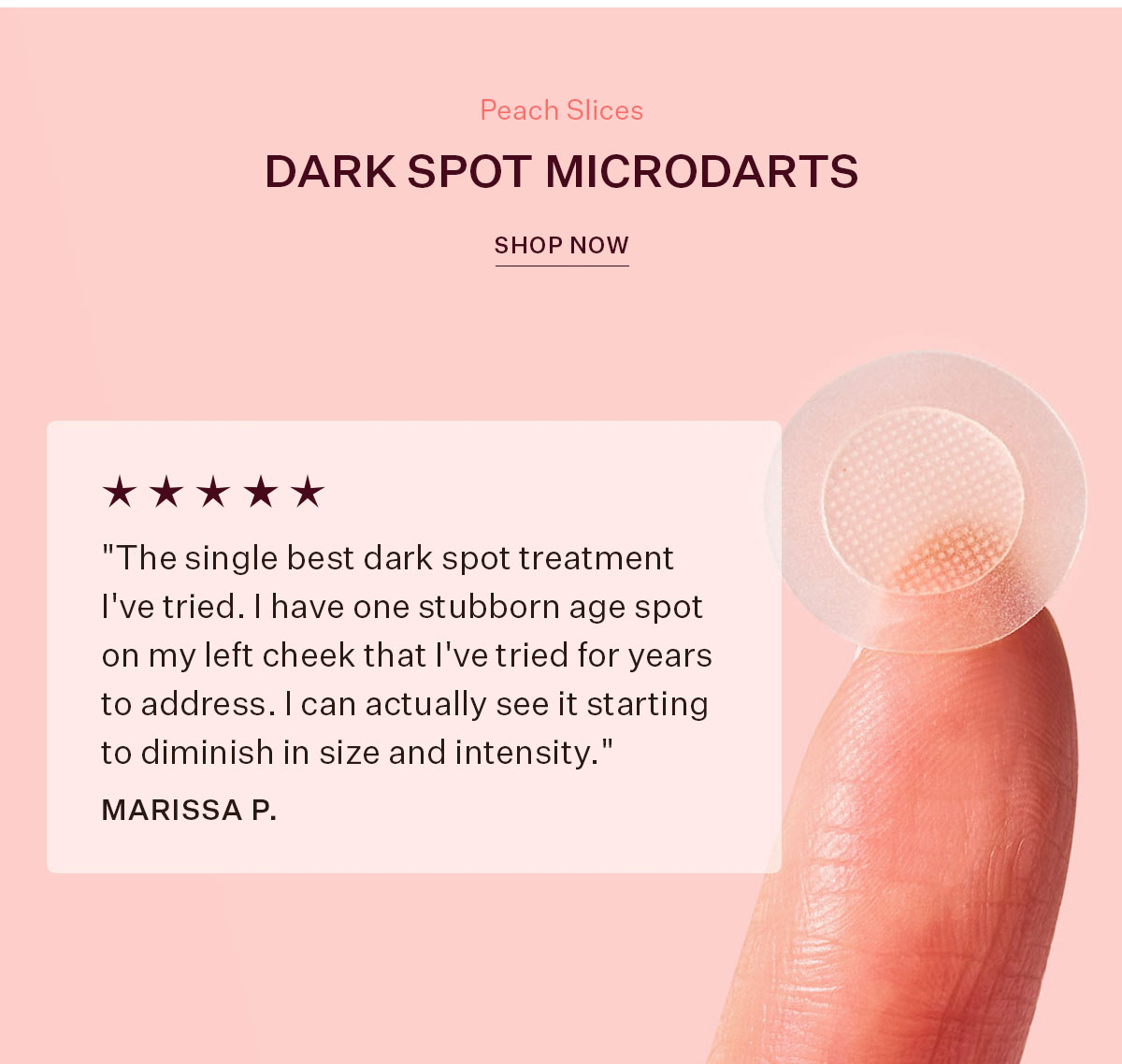 Dark Spot Microdarts