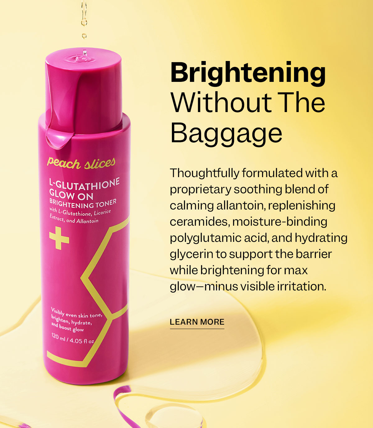 NEW: L-Glutathione Glow On Toner