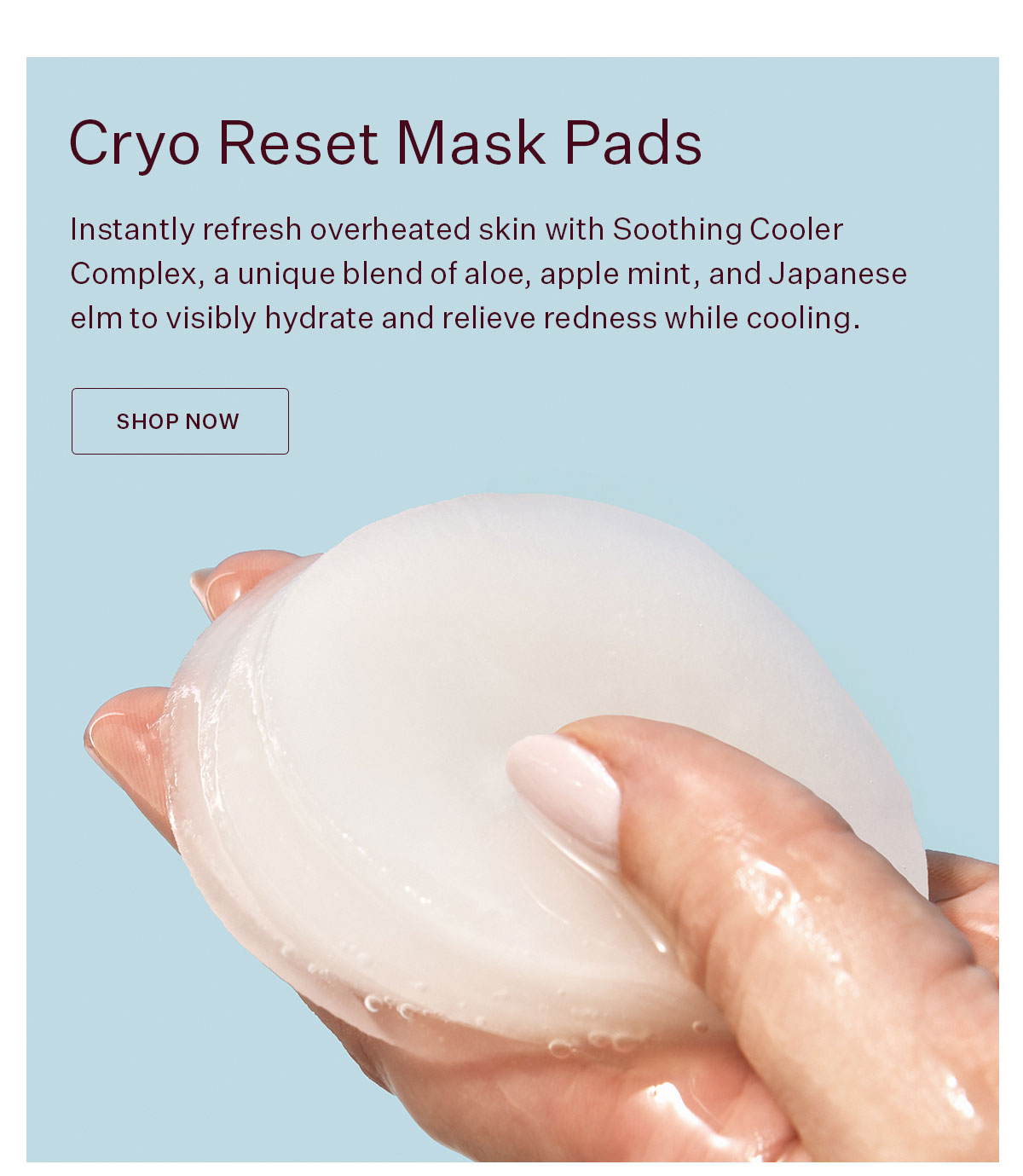 Cryo Reset Mask Pads