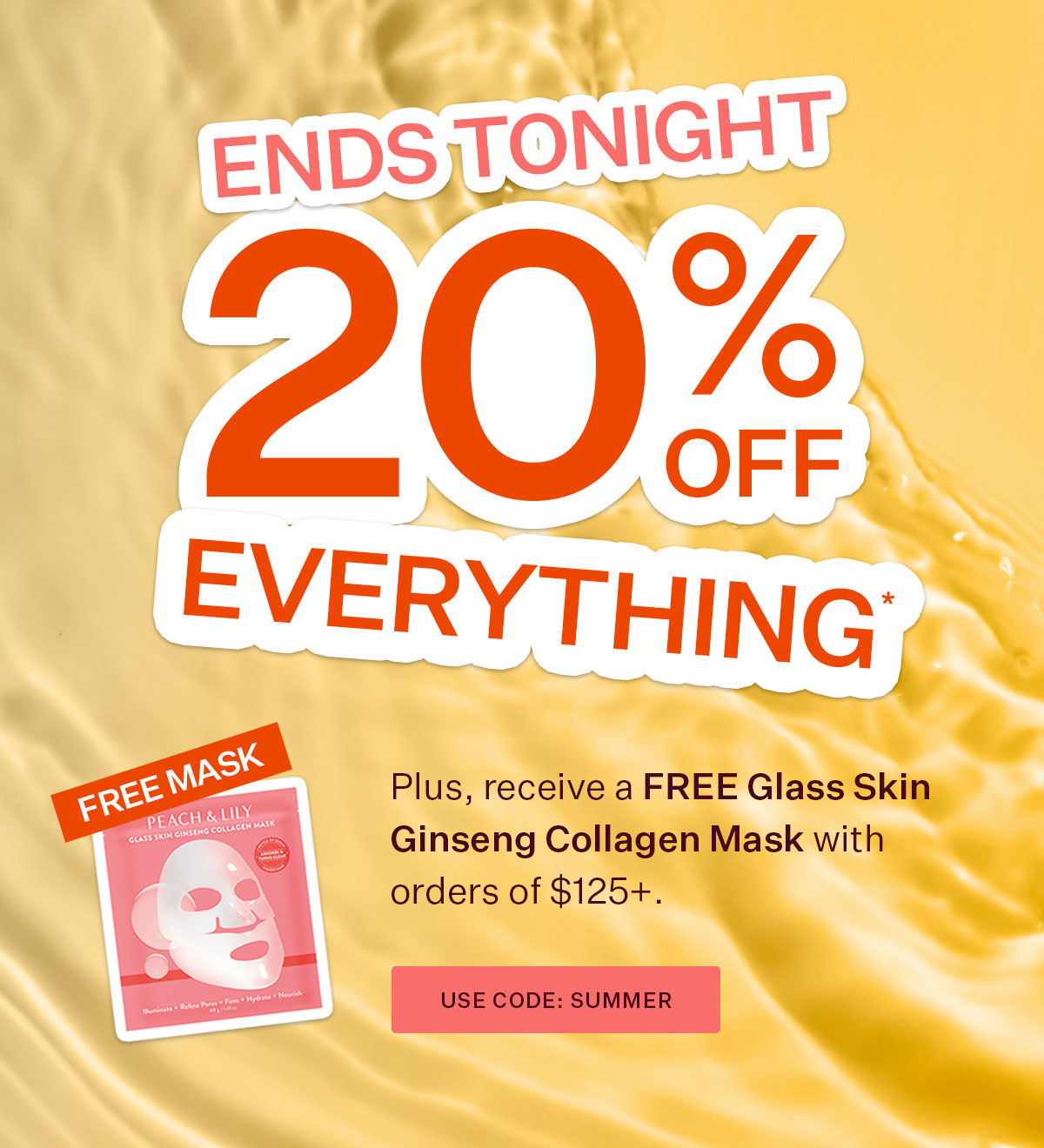 20% Off Sitewide Ends Tonight - use code SUMMER