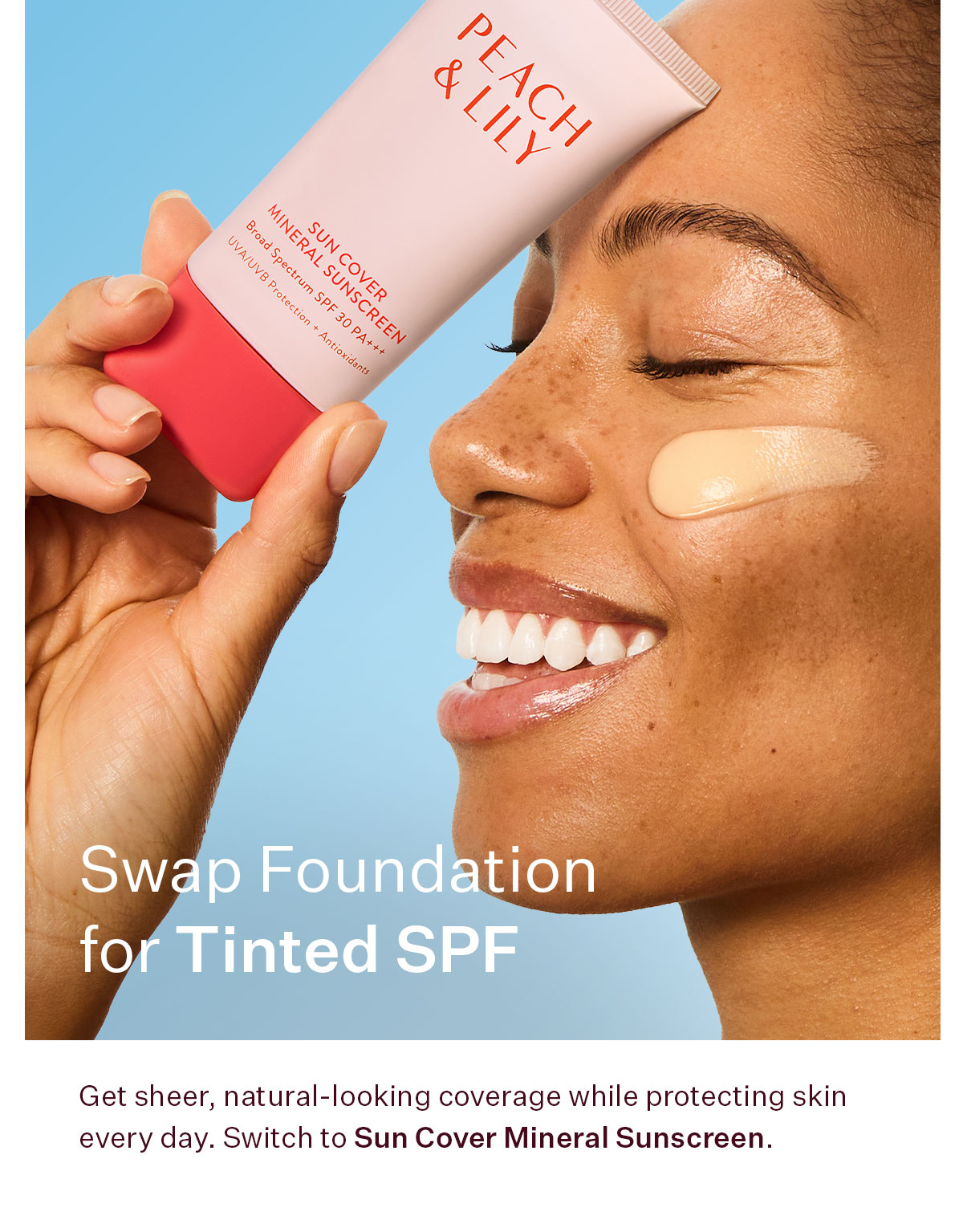 Swap Foundation for Tinted SPF