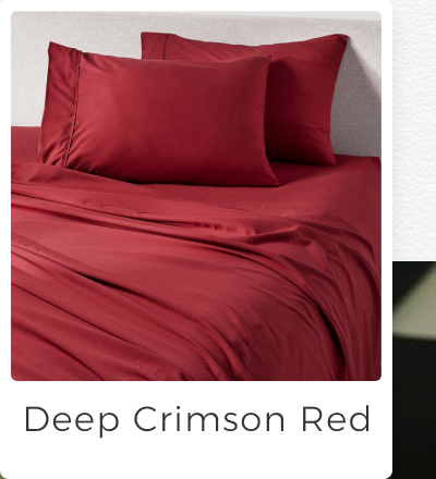 deep-crimson-red-sheet-set