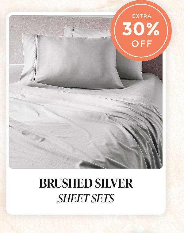 brushed-silver-sheet-set