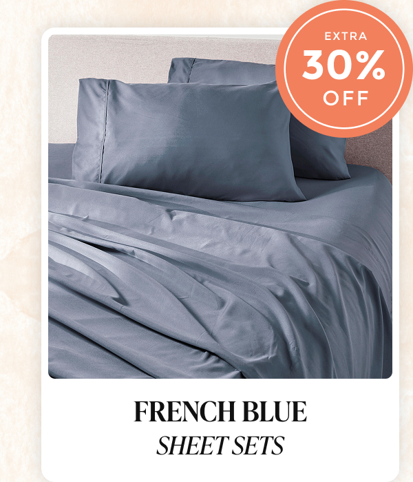 french-blue-sheet-set