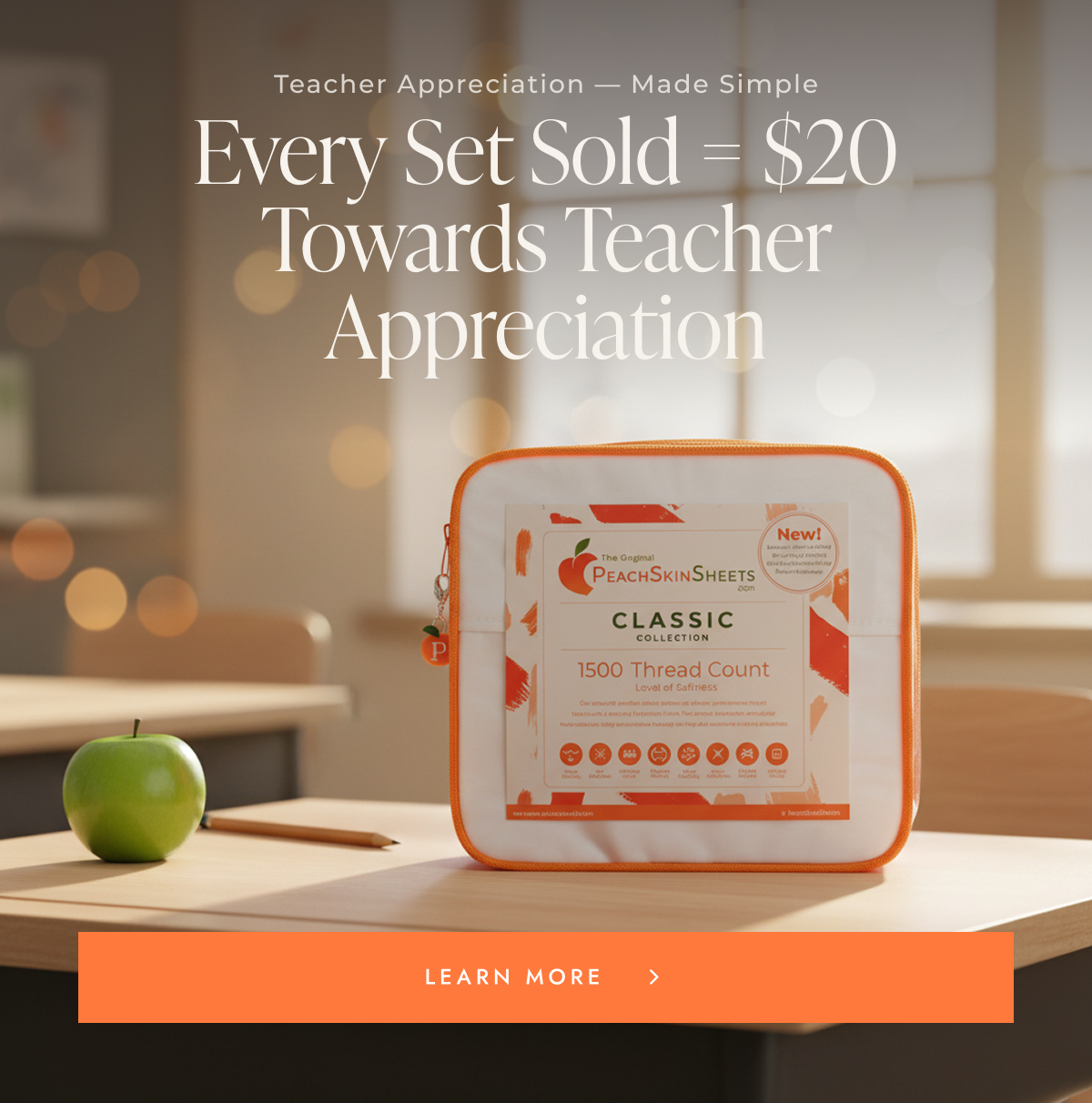 PeachSkinSheets Fundraising