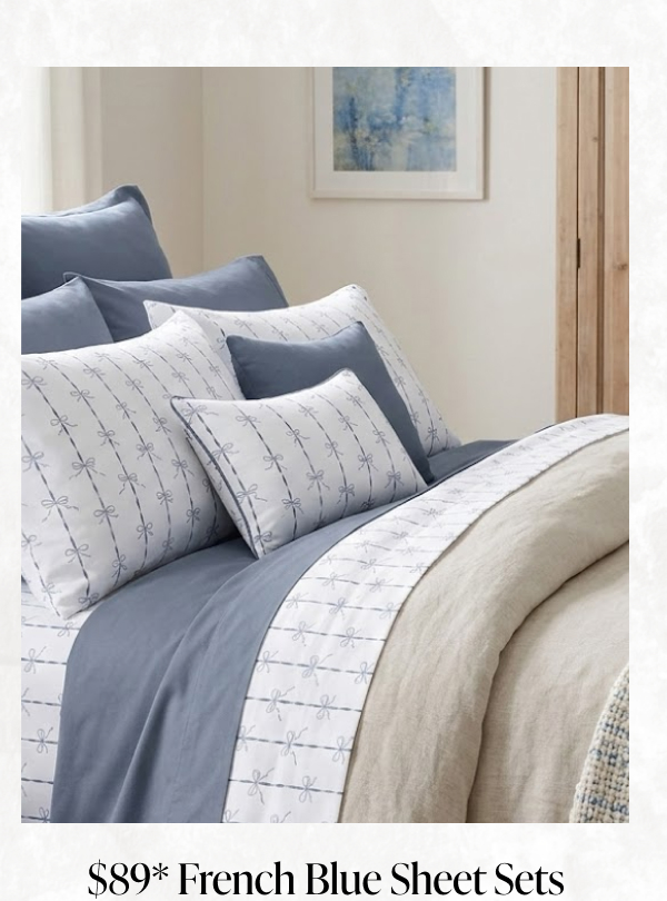 french-blue-sheet-set