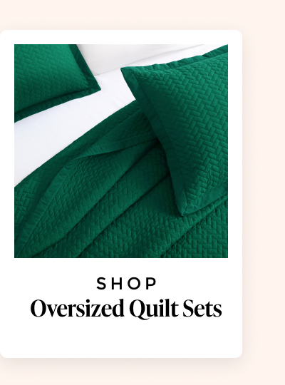 oversized quilt sets collection