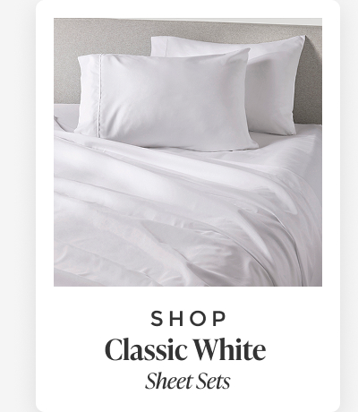 shop classic-white-sheet-set