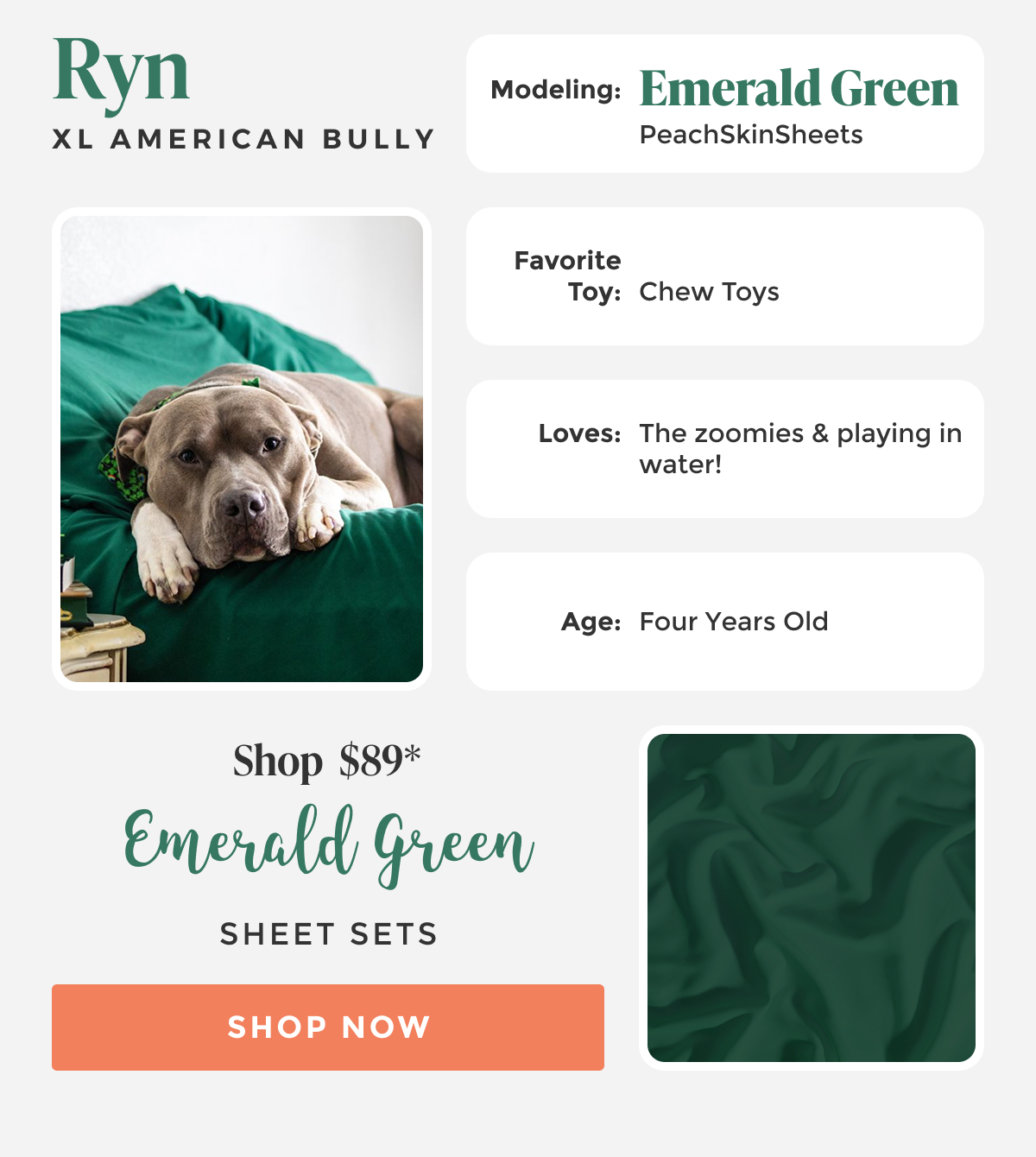 shop emerald-green-sheet-set
