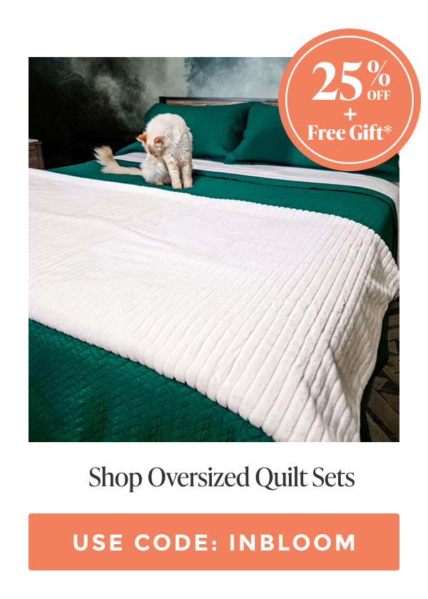 Shop oversized-quilt-sets with code INBLOOM