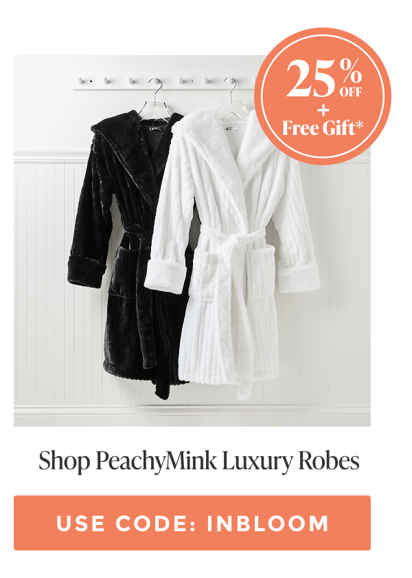 Shop peachymink-luxury-robe with code INBLOOM