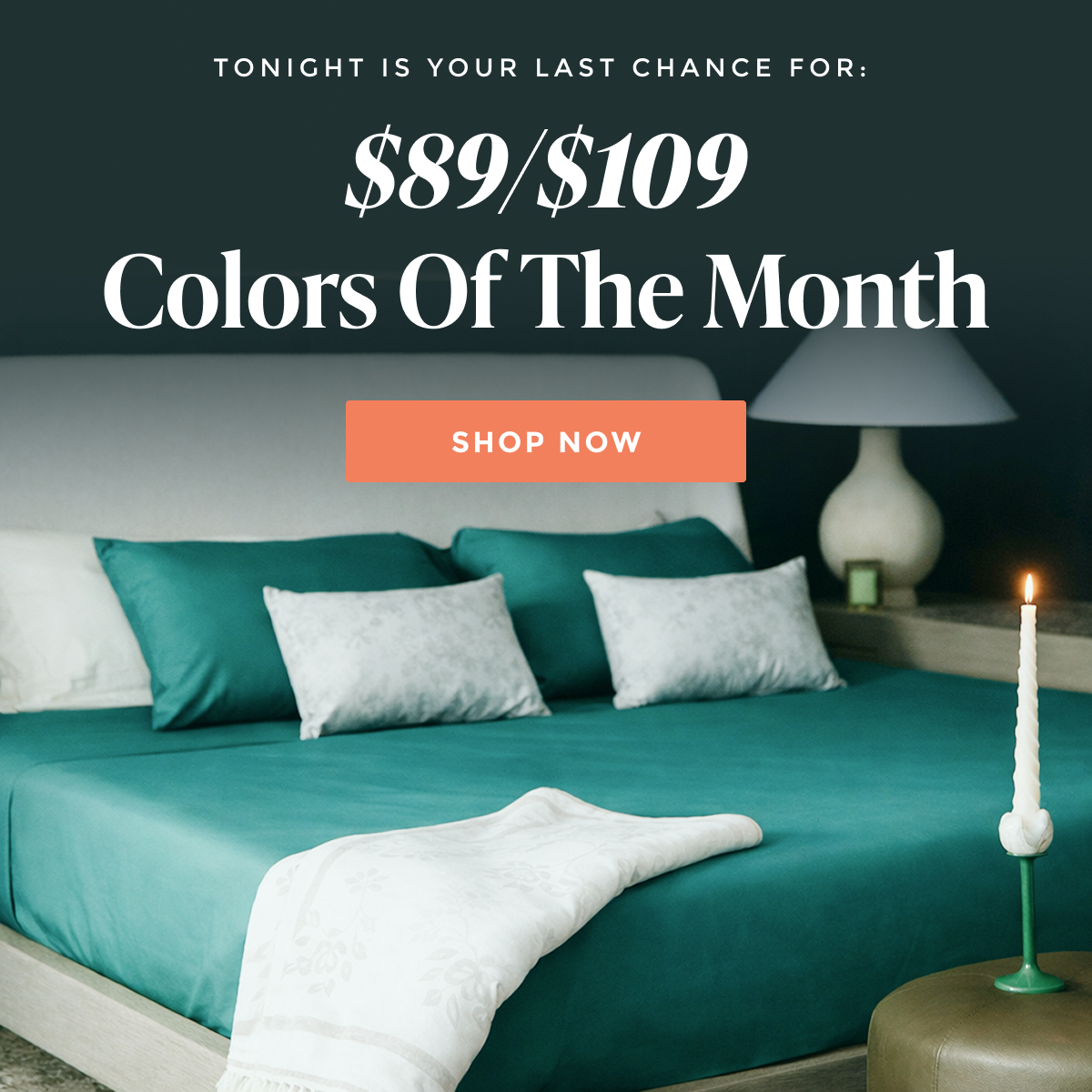 Shop our March $89/$109 Colors of the Month