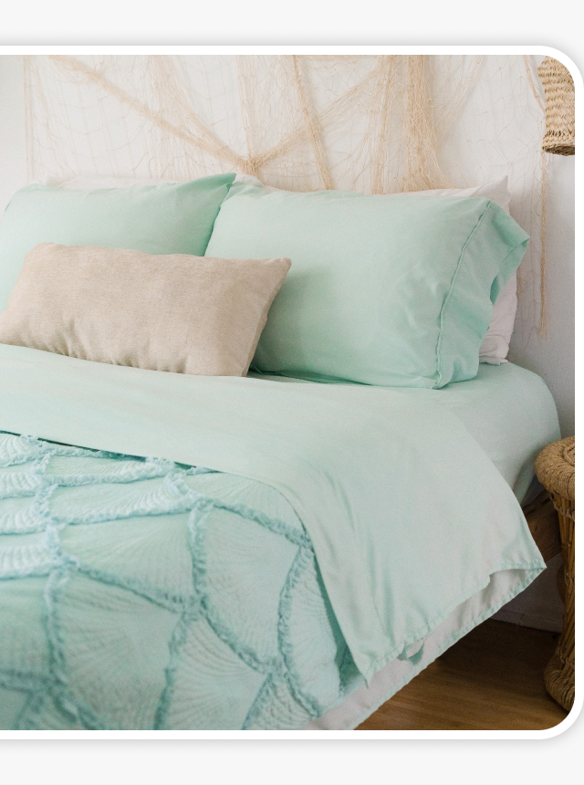 Shop our March $89/$109 Colors of the Month mint-julep-sheet-set