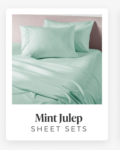 shop mint-julep-sheet-set