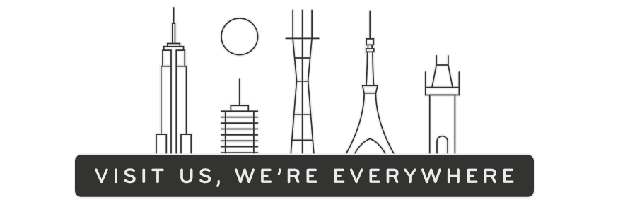 Visit Us, We're Everywhere