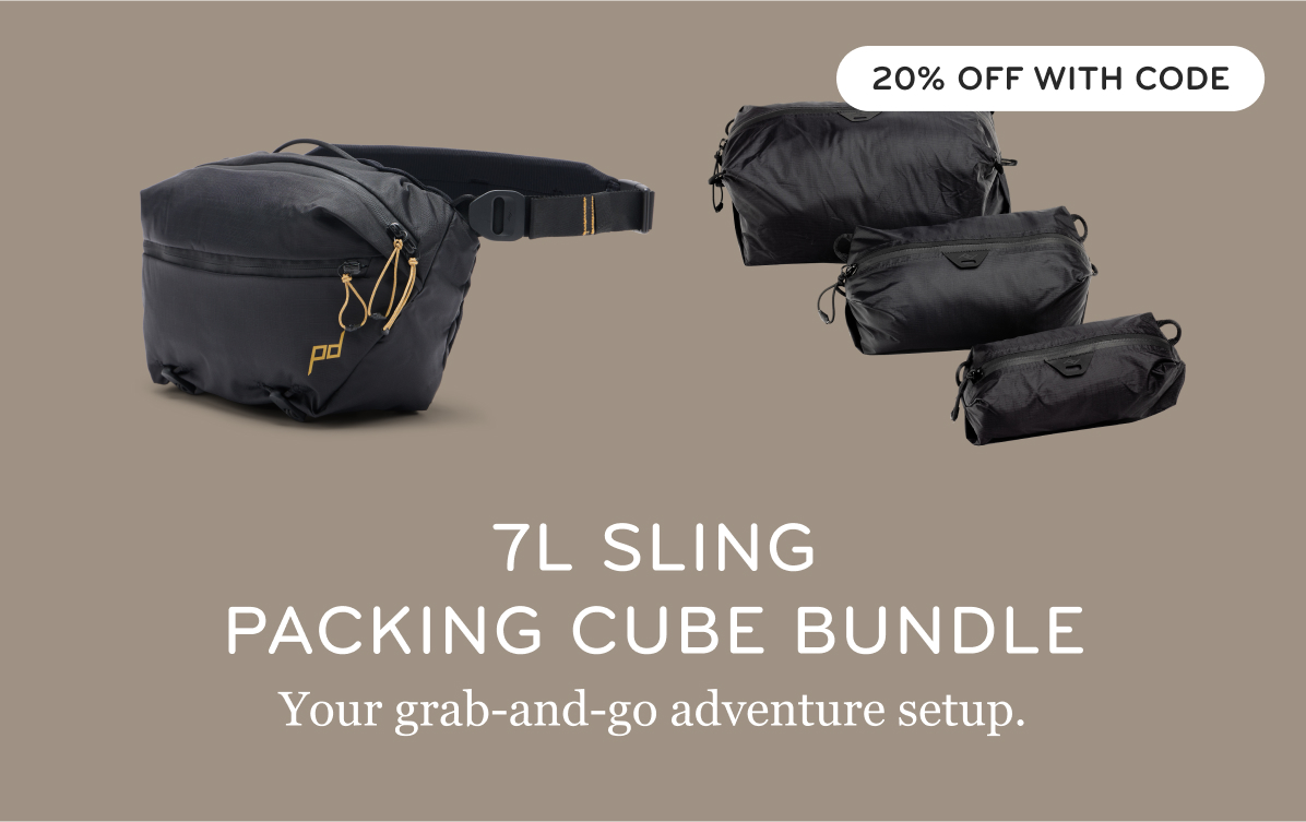 7L Sling Packing Cube Bundle