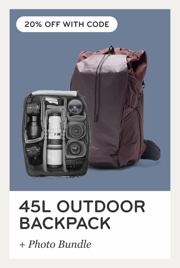 45L Outdoor Backpack Bundle