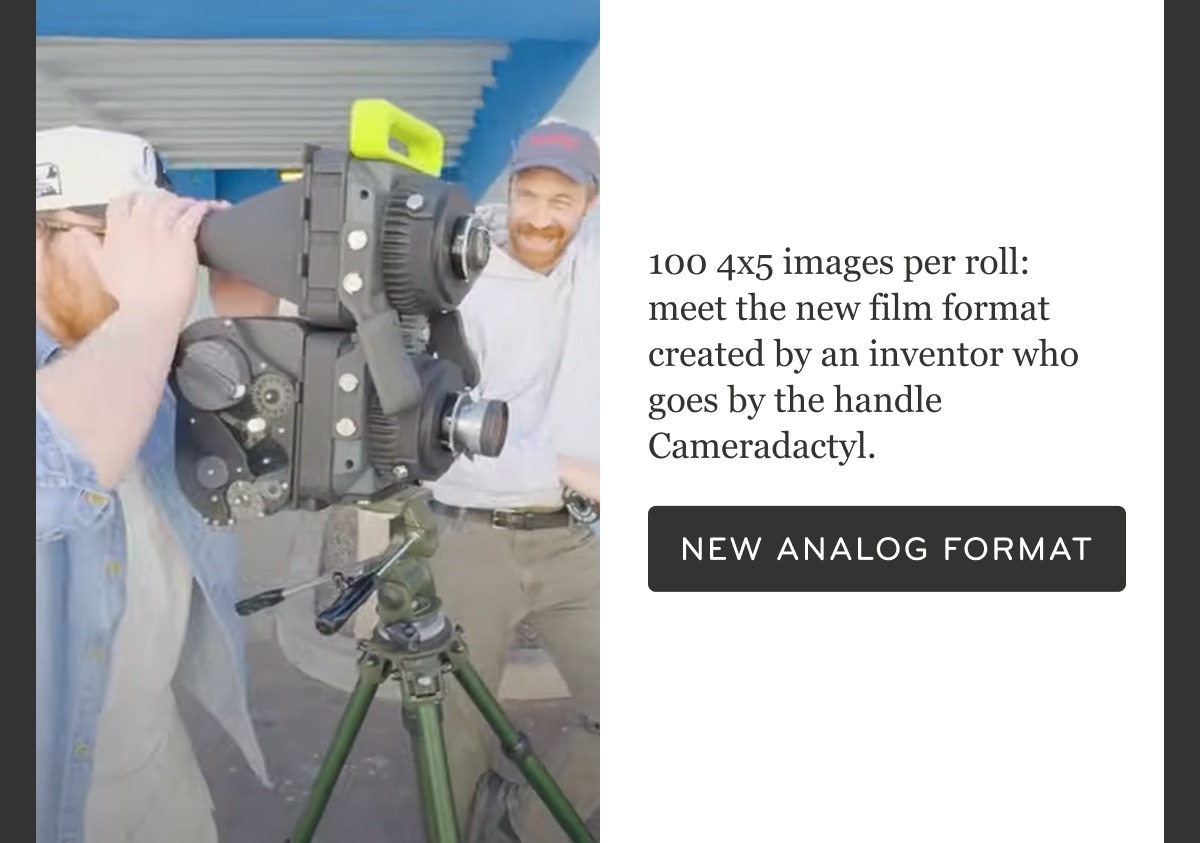 New Analog Format