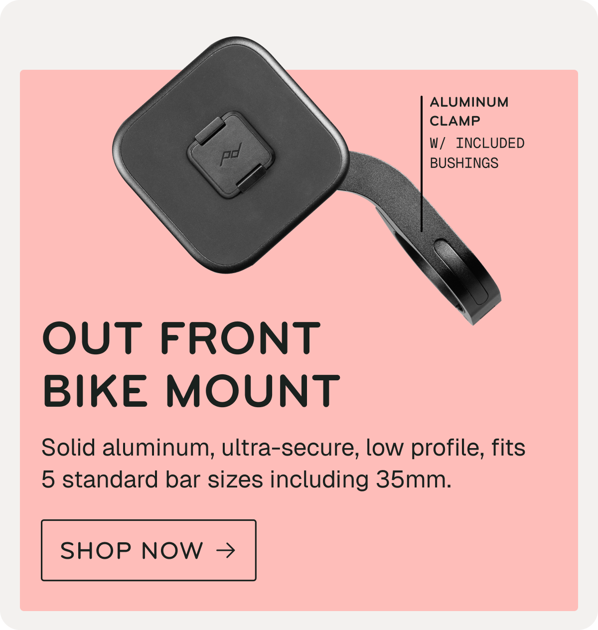 Out Front Bike Mount