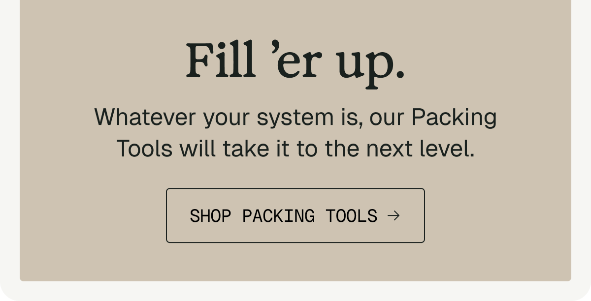 Shop Packing Tools