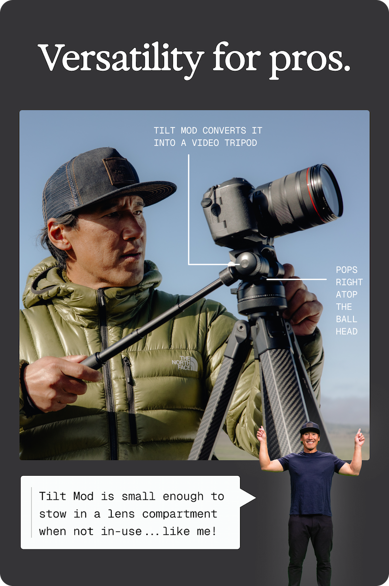 Versatility for Pros