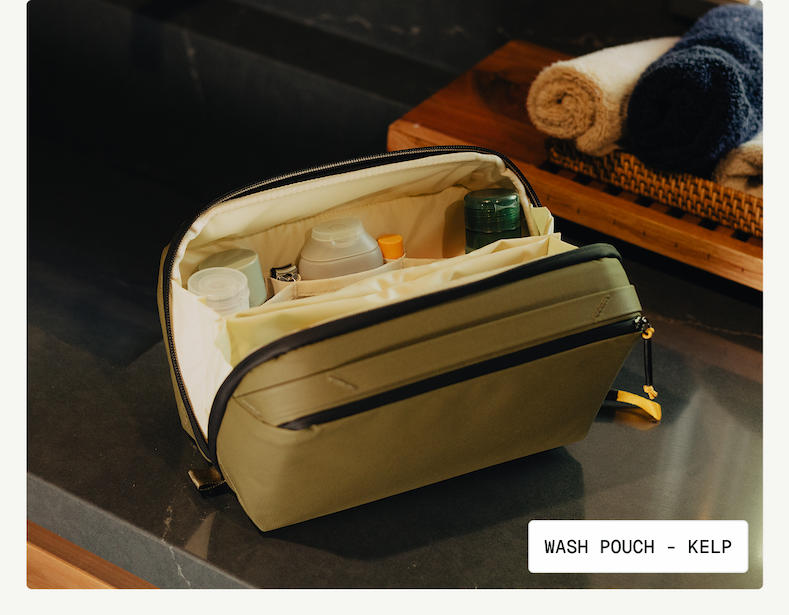 Wash Pouch - Kelp
