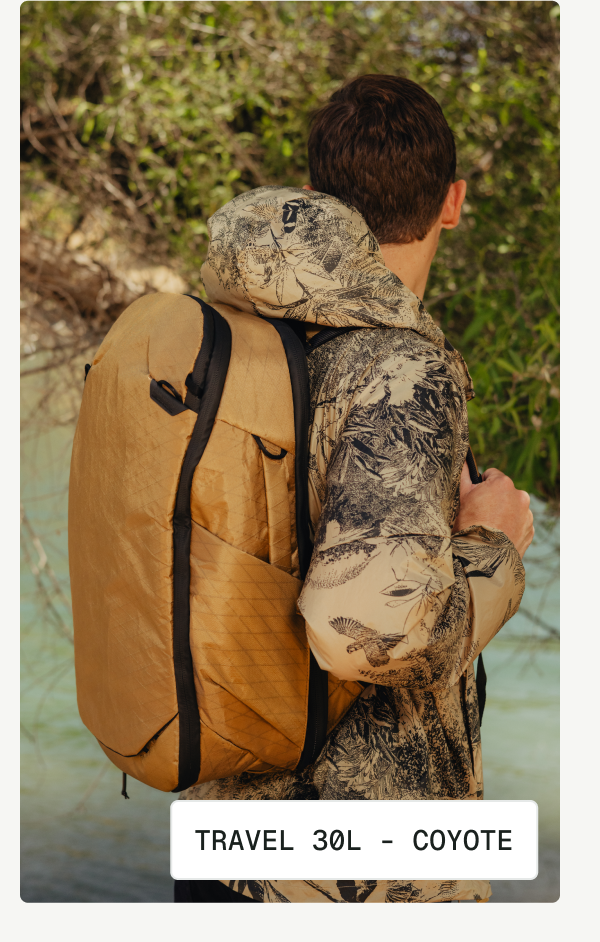 Travel Backpack 30L - Coyote