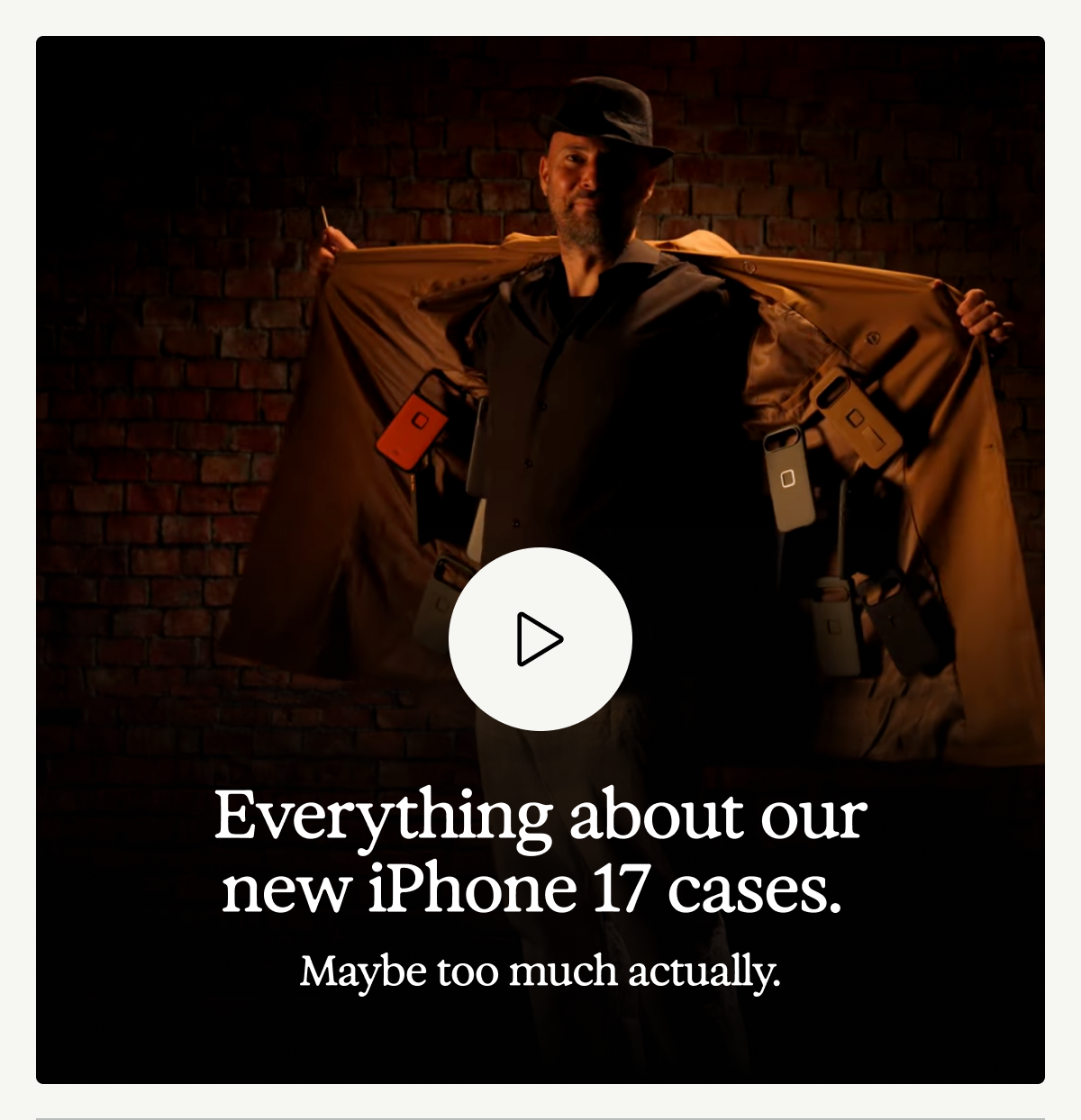 Learn everything about our new iPhone 17 cases.