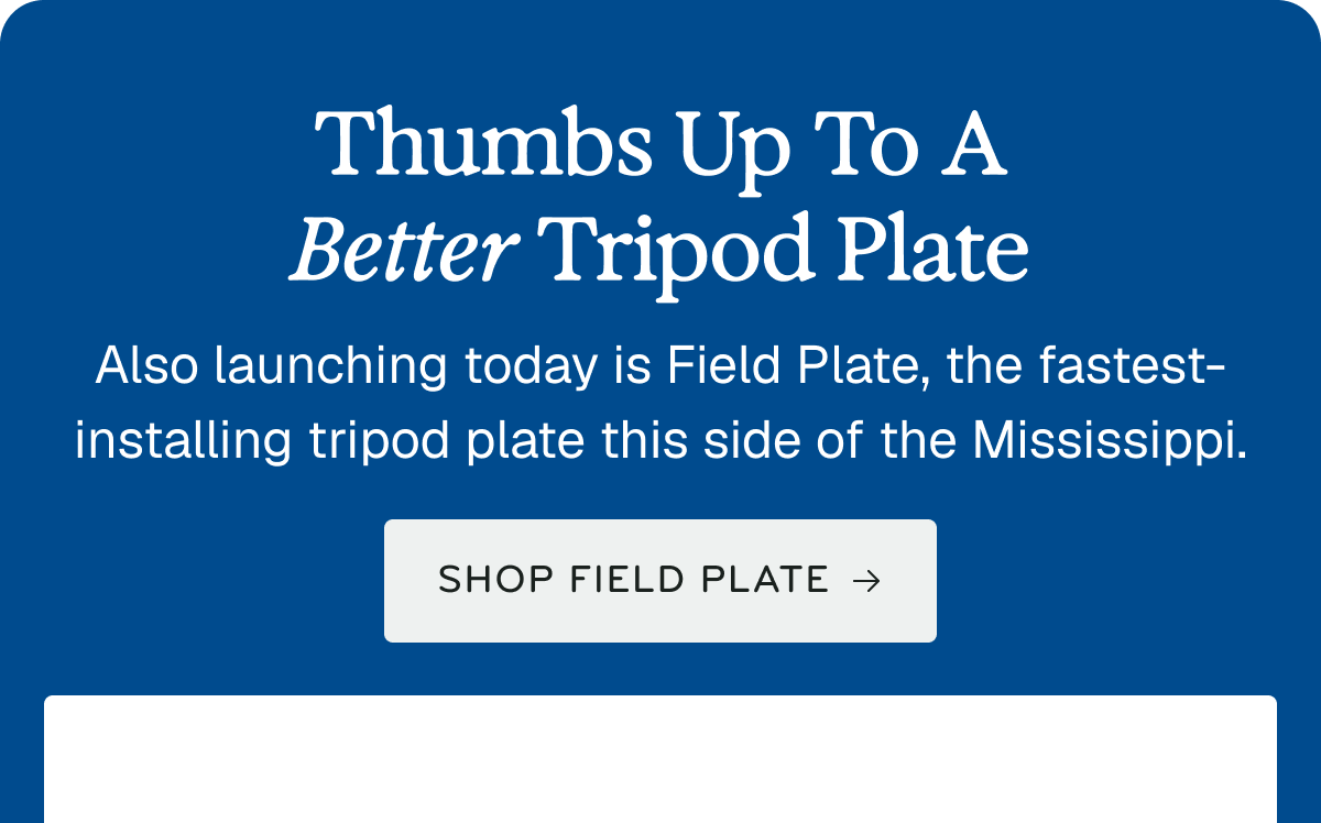 Shop Field Plate