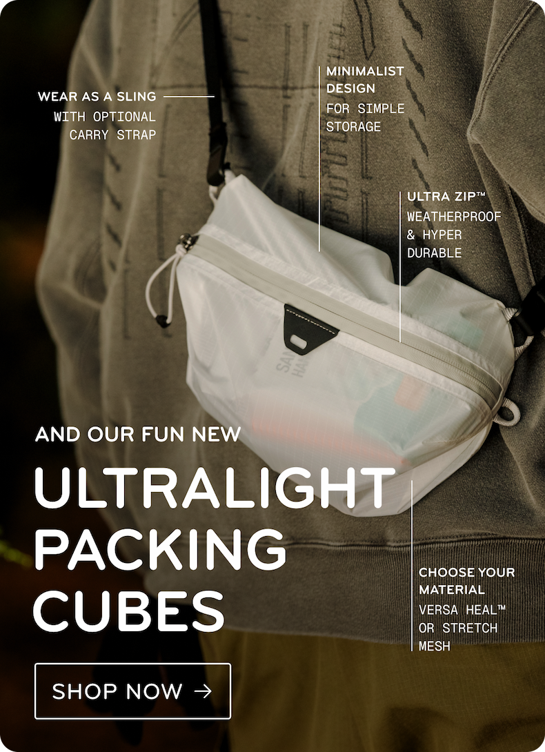 Ultralight Packing Cubes