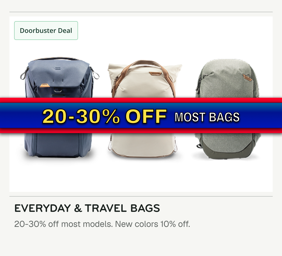 Everyday & Travel Deals