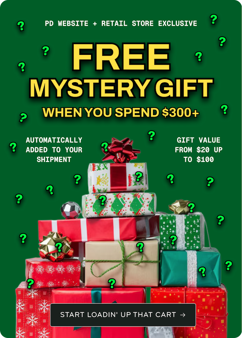 Free Mystery Gift with $300+ Purchase