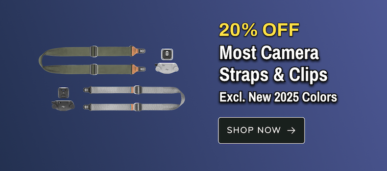 20% off Most Camera Gear