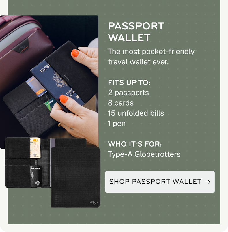 Shop Passport Wallet