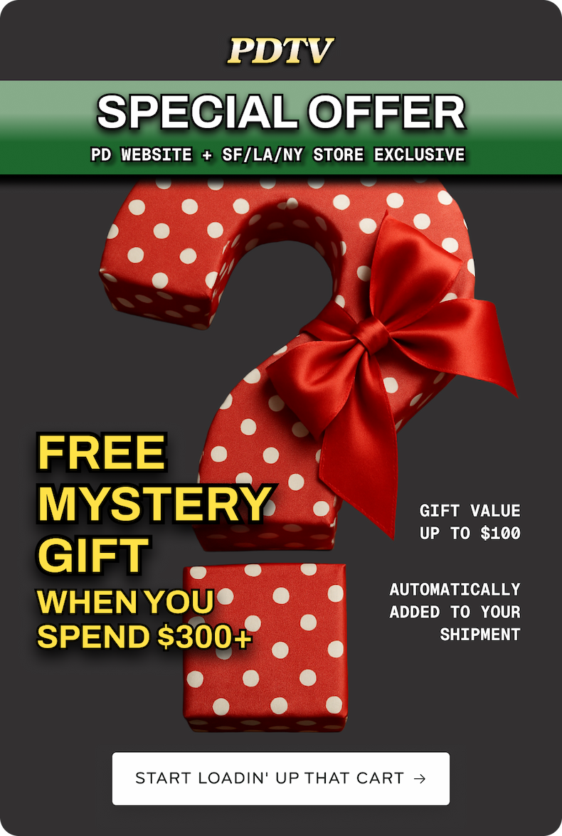 Free Mystery Gift When You Spend $300+
