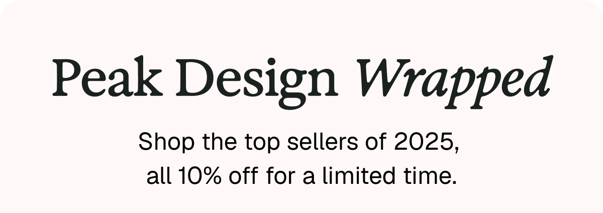 Peak Design Wrapped