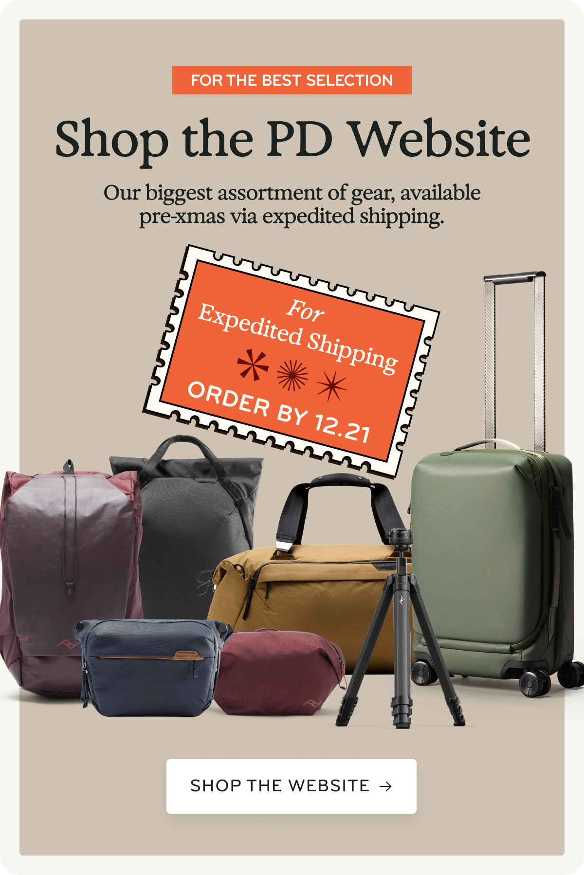 Shop the PD Website