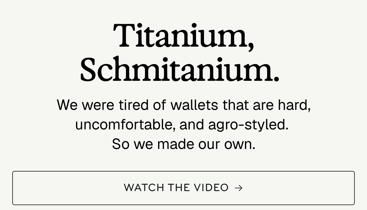 Titanium, Schmitanium