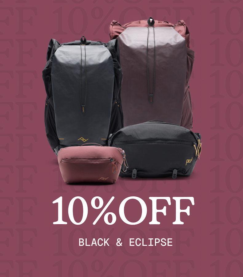 10% off Black & Eclipse Bags
