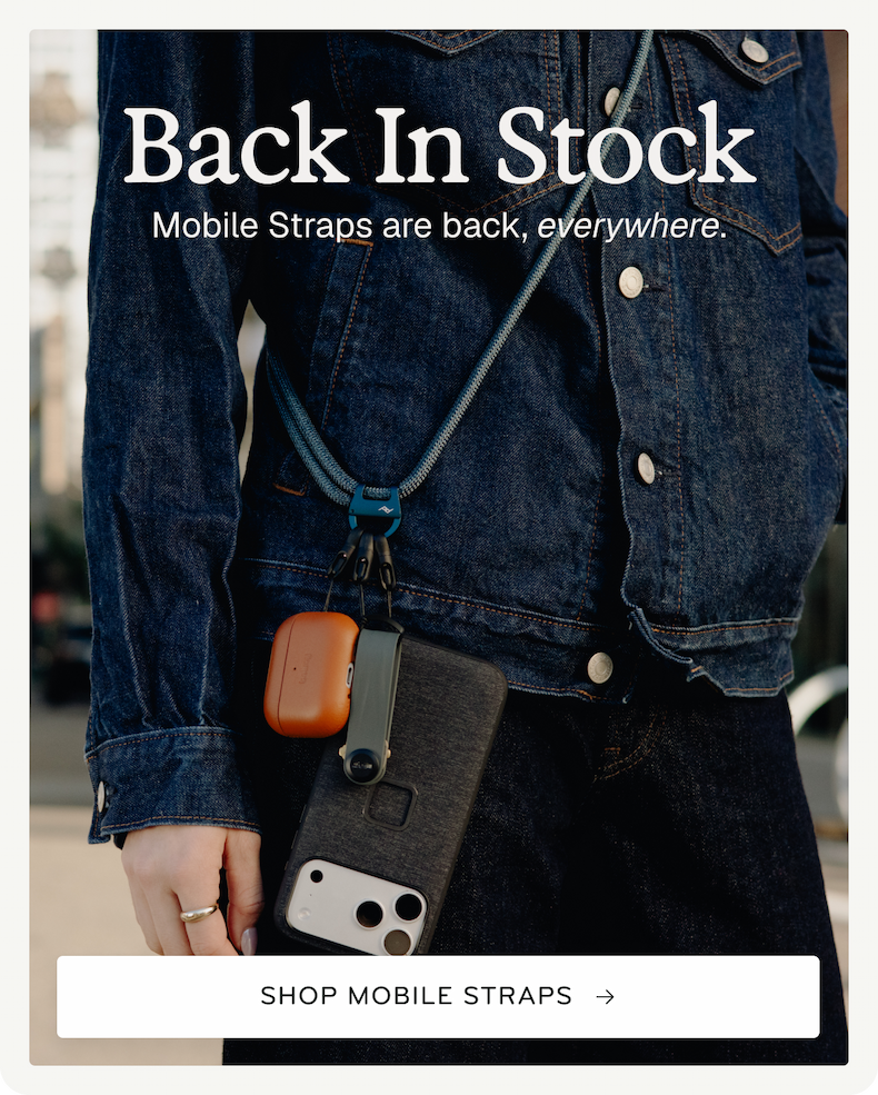 Mobile Straps are back in stock.