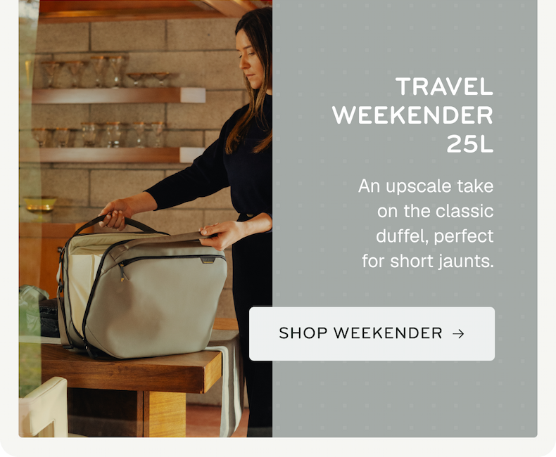 Shop Travel Weekender 25L