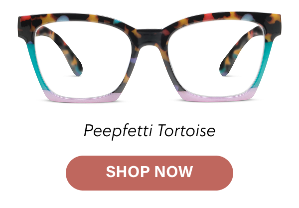 Peepfetti Tortoise Colorblock