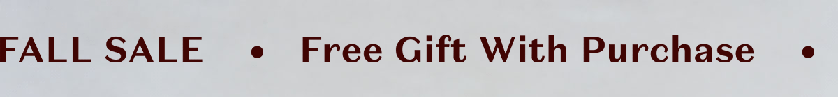 Free Gift With Purchase