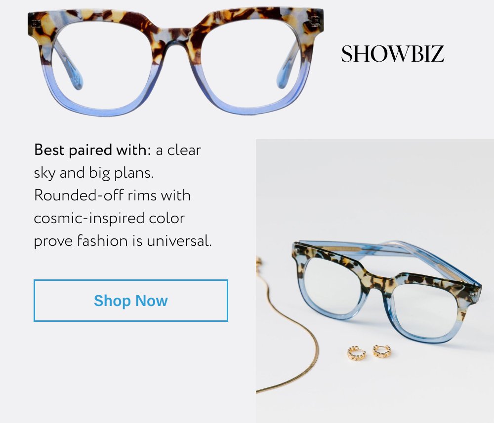 SHOWBIZ Shop Now